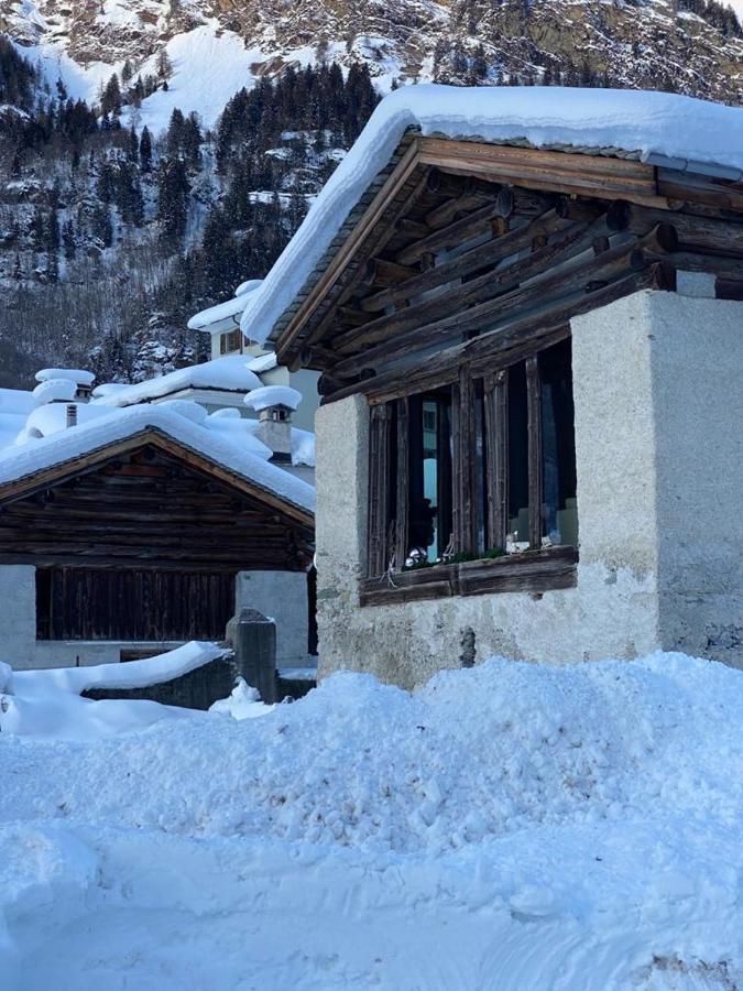 Chalet Ca D'Martin Vicosoprano Exterior foto